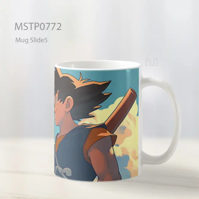 Dragon Ball Goku Cloudscape Mug MSTP0772 - All-side / Desain