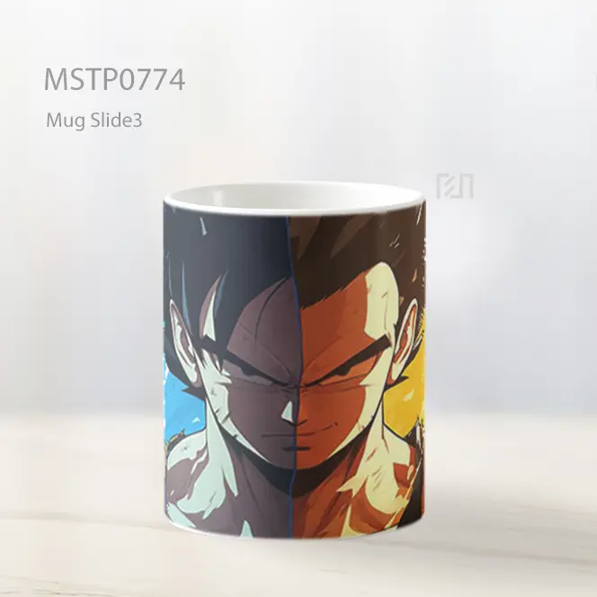 Dragon Ball Goku God Of Destruction Fusion Mug MSTP0774 - All-side / Desain
