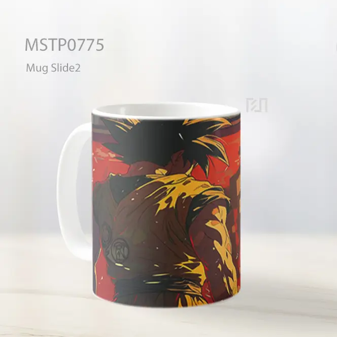 Dragon Ball Goku Graffiti Urban Mug MSTP0775 - All-side / Desain