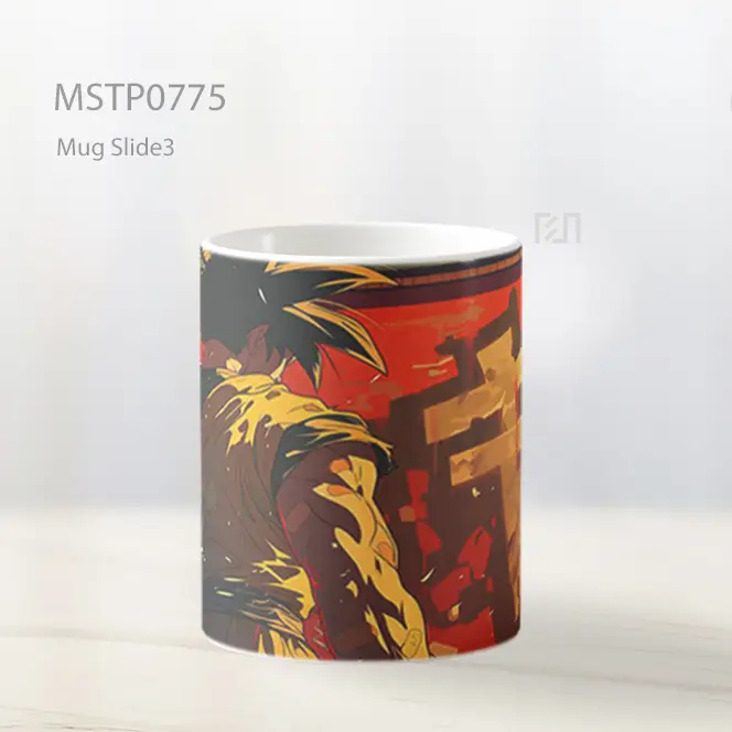 Dragon Ball Goku Graffiti Urban Mug MSTP0775 - All-side / Desain
