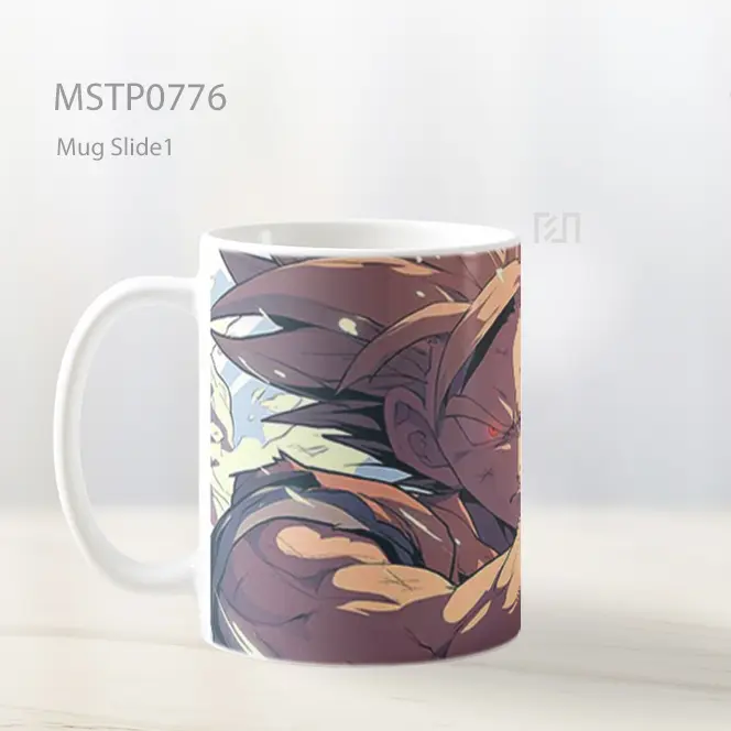 Dragon Ball Goku Kekuatan Limit Breaker Mug MSTP0776 - All-side / Desain