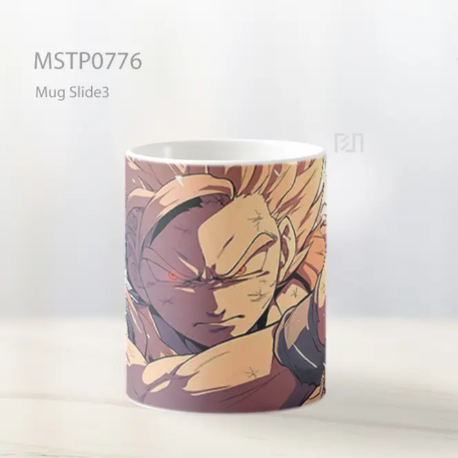 Dragon Ball Goku Kekuatan Limit Breaker Mug MSTP0776 - All-side / Desain