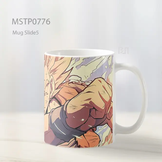 Dragon Ball Goku Kekuatan Limit Breaker Mug MSTP0776 - All-side / Desain
