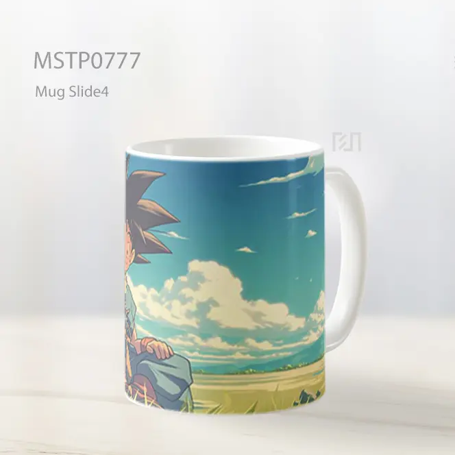 Dragon Ball Goku Lucu Di Ladang Mug MSTP0777