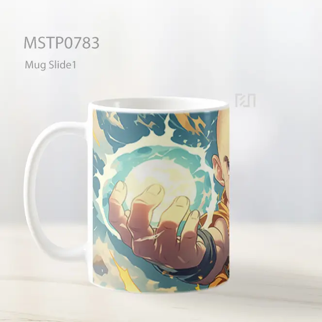 Dragon Ball Krillin Serius Mug MSTP0783 - All-side / Desain