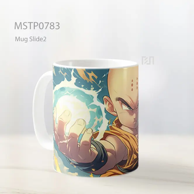 Dragon Ball Krillin Serius Mug MSTP0783 - All-side / Desain