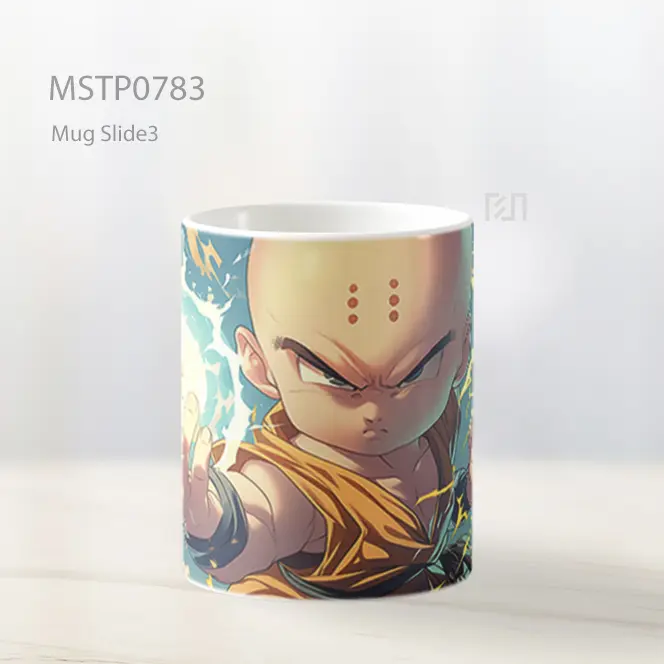 Dragon Ball Krillin Serius Mug MSTP0783 - All-side / Desain