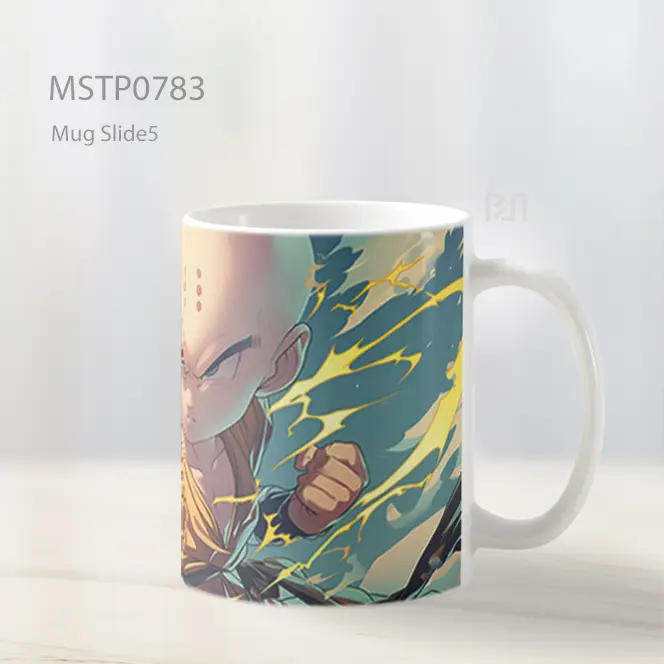 Dragon Ball Krillin Serius Mug MSTP0783 - All-side / Desain