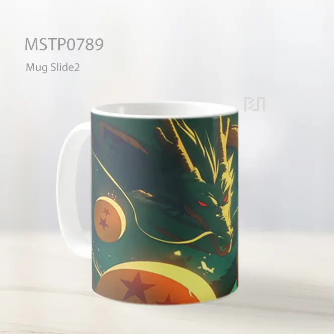 Dragon Ball Shenron Scene Mug MSTP0789 - All-side / Desain