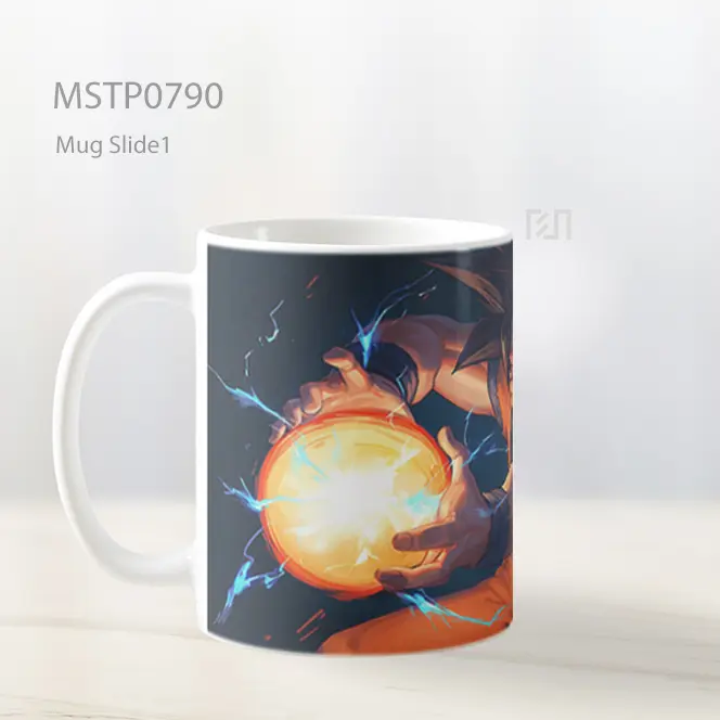 Dragon Ball Son Goku Bola Api Mug MSTP0790 - All-side / Desain