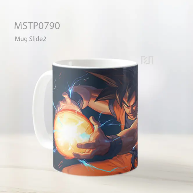 Dragon Ball Son Goku Bola Api Mug MSTP0790 - All-side / Desain