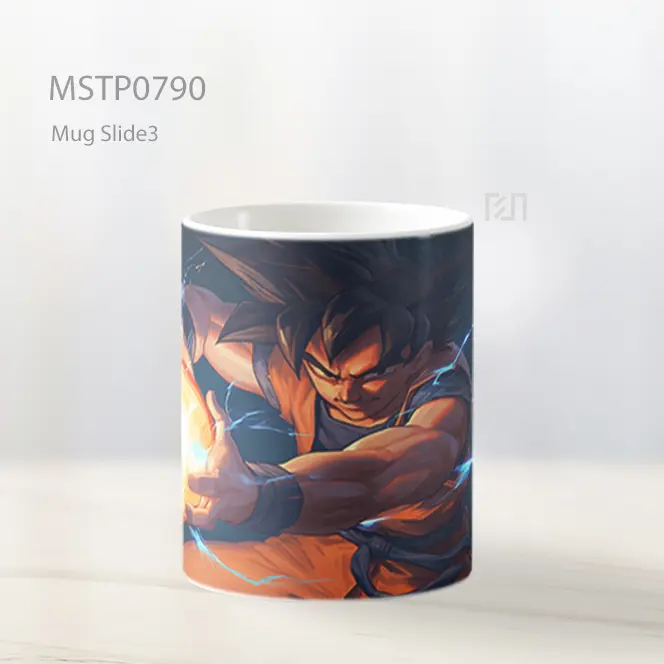 Dragon Ball Son Goku Bola Api Mug MSTP0790 - All-side / Desain