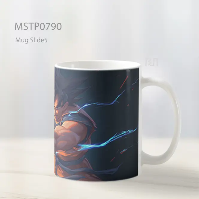 Dragon Ball Son Goku Bola Api Mug MSTP0790 - All-side / Desain