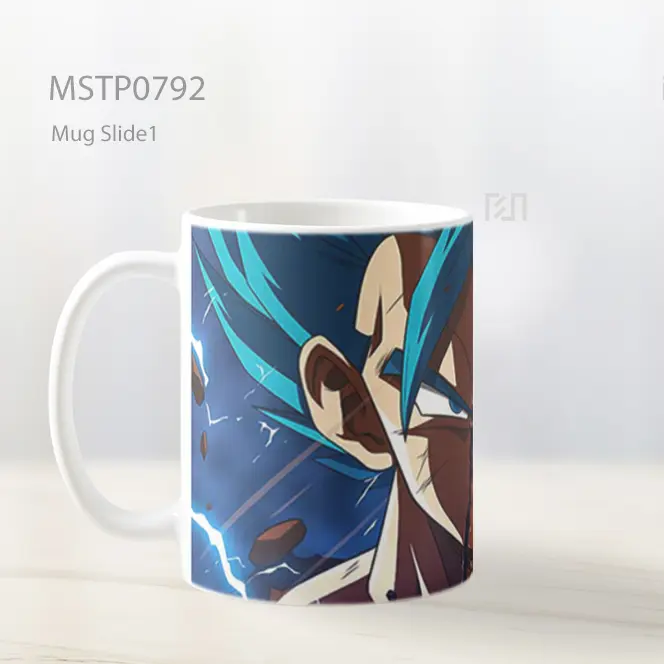 Dragon Ball Super Gogeta Fusion Power Mug MSTP0792 - All-side / Desain