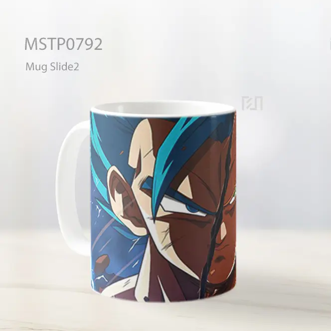 Dragon Ball Super Gogeta Fusion Power Mug MSTP0792 - All-side / Desain