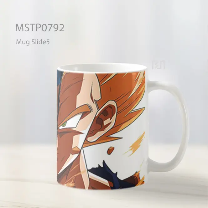 Dragon Ball Super Gogeta Fusion Power Mug MSTP0792 - All-side / Desain