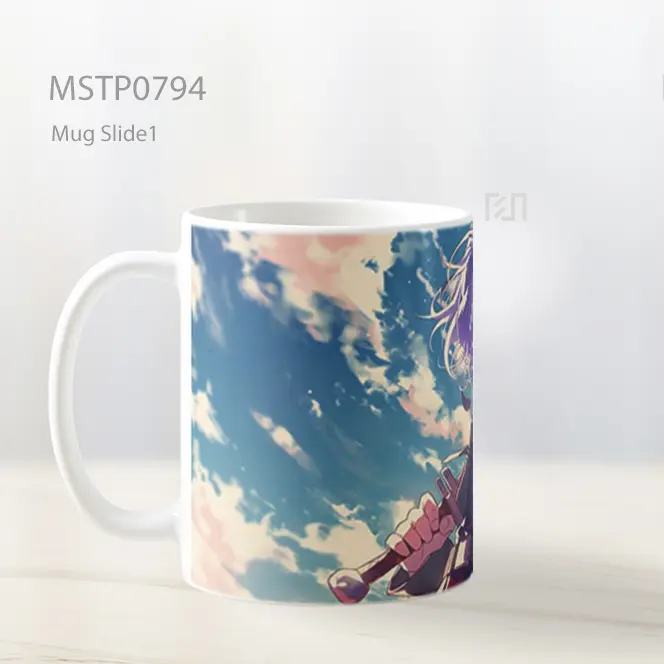 Dragon Ball Super Trunks Purple Hair Mug MSTP0794 - All-side / Desain