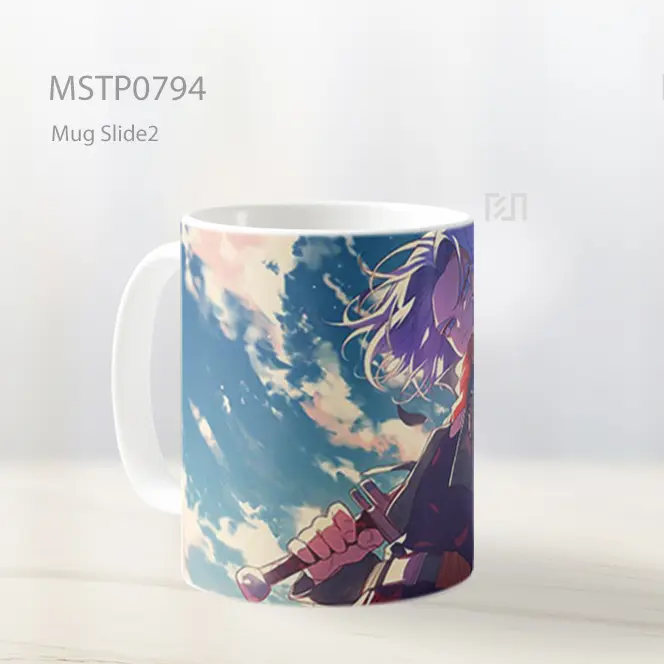 Dragon Ball Super Trunks Purple Hair Mug MSTP0794 - All-side / Desain
