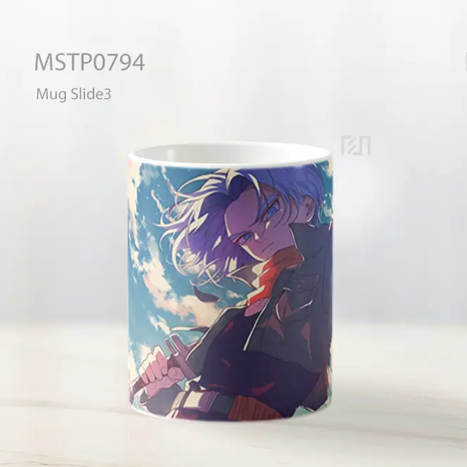 Dragon Ball Super Trunks Purple Hair Mug MSTP0794 - All-side / Desain
