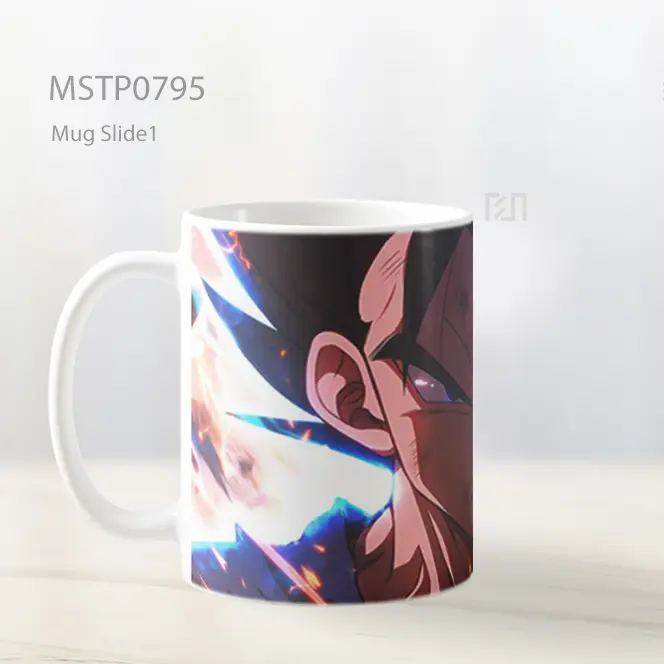 Dragon Ball Super Vegeta Wajah Terpisah Mug MSTP0795 - All-side / Desain