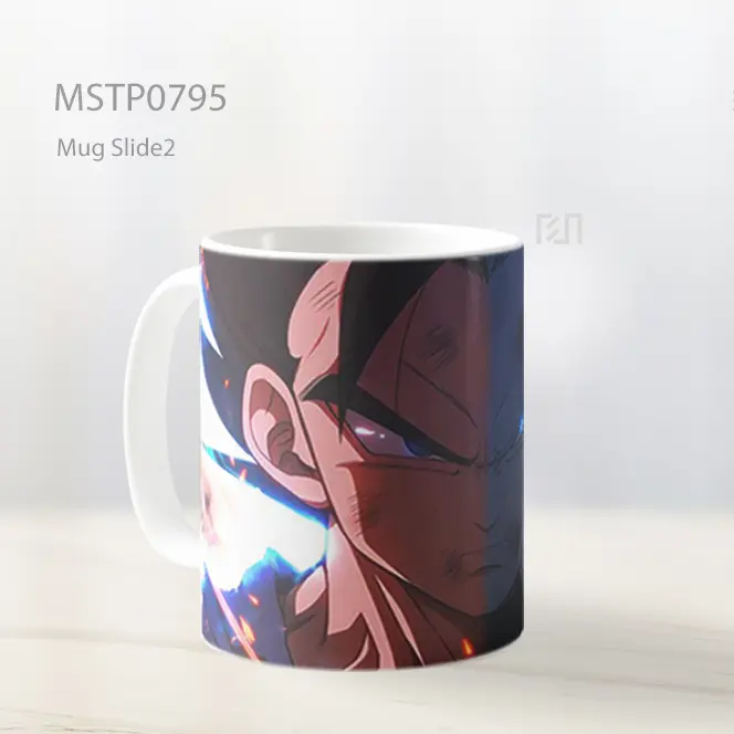 Dragon Ball Super Vegeta Wajah Terpisah Mug MSTP0795 - All-side / Desain