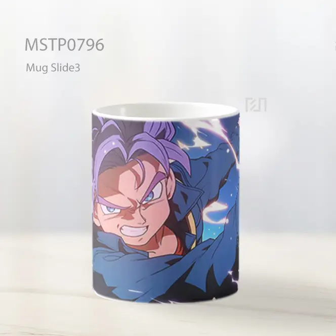 Dragon Ball Trunks Ekspresi Marah Mug MSTP0796 - All-side / Desain