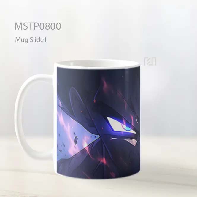 Dragon Ball Vegeta Serius Mata Bersinar Mug MSTP0800 - All-side / Desain