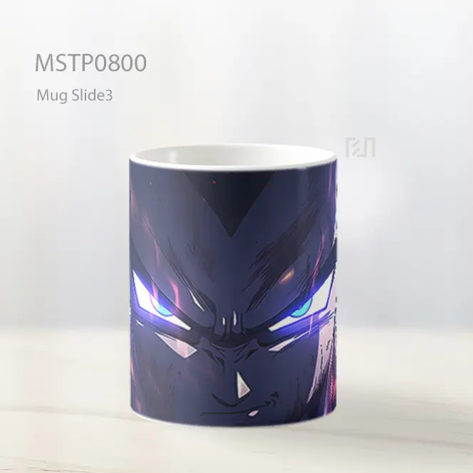Dragon Ball Vegeta Serius Mata Bersinar Mug MSTP0800 - All-side / Desain