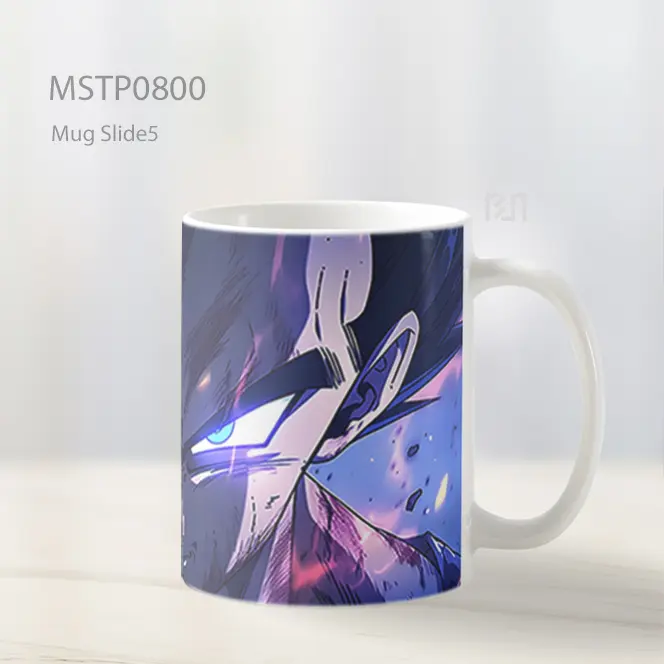 Dragon Ball Vegeta Serius Mata Bersinar Mug MSTP0800 - All-side / Desain