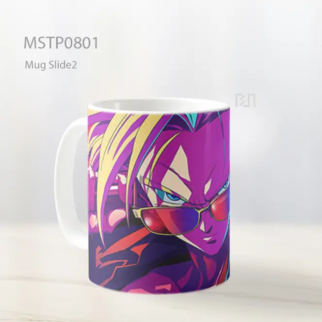Dragon Ball Vegito Fusion Gaya 80An Mug MSTP0801 - All-side / Desain