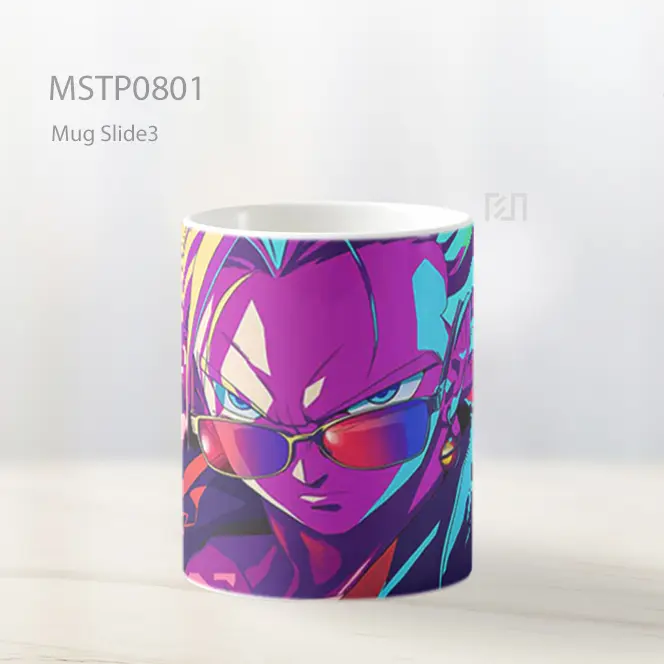 Dragon Ball Vegito Fusion Gaya 80An Mug MSTP0801 - All-side / Desain