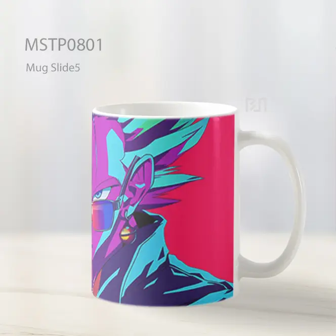 Dragon Ball Vegito Fusion Gaya 80An Mug MSTP0801 - All-side / Desain