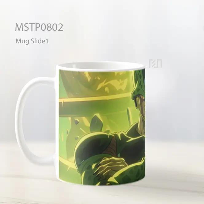 Dragon Ball Z Cell Perfect Form Mug MSTP0802 - All-side / Desain