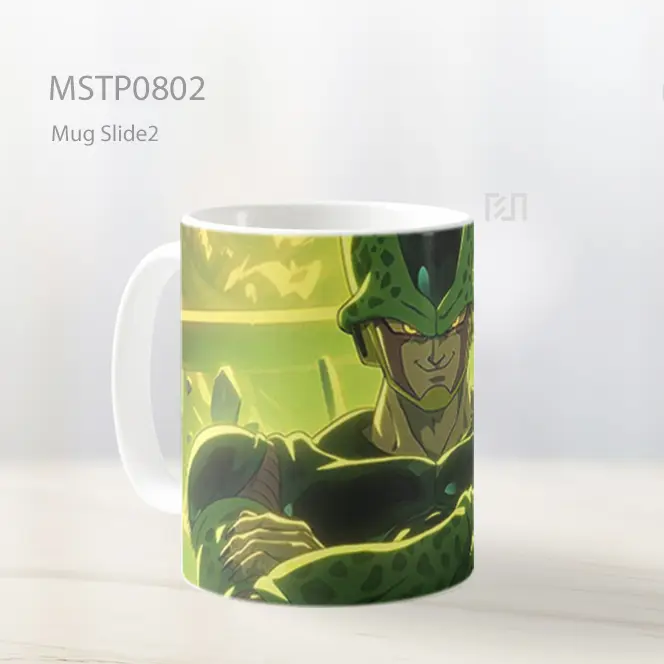 Dragon Ball Z Cell Perfect Form Mug MSTP0802 - All-side / Desain