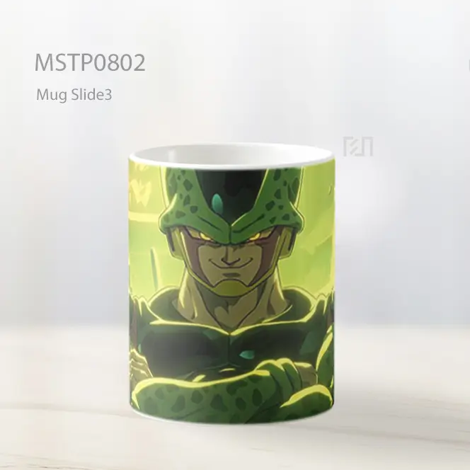 Dragon Ball Z Cell Perfect Form Mug MSTP0802 - All-side / Desain