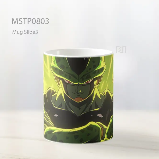 Dragon Ball Z Cell Using Ki Mug MSTP0803 - All-side / Desain