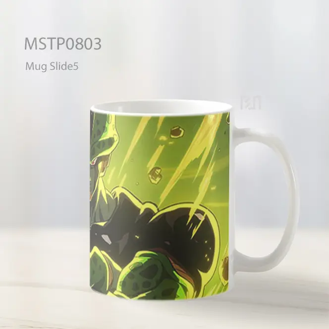 Dragon Ball Z Cell Using Ki Mug MSTP0803 - All-side / Desain