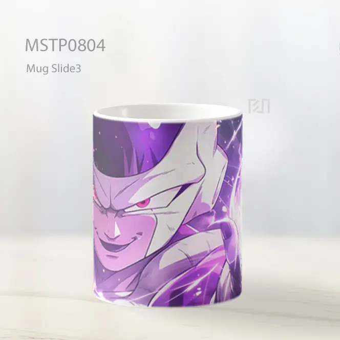 Dragon Ball Z Frieza Bola Energi Mug MSTP0804 - All-side / Desain