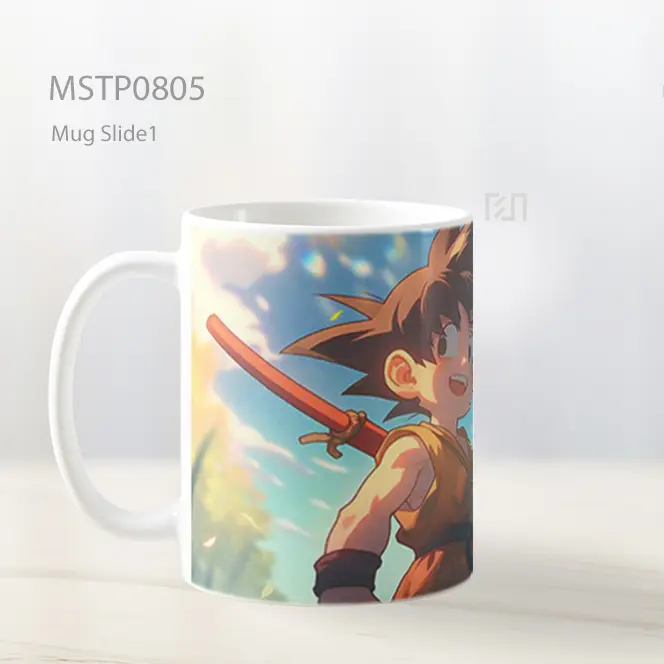 Dragon Ball Z Goku Little Hero Anime Mug MSTP0805 - All-side / Desain