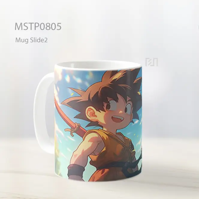 Dragon Ball Z Goku Little Hero Anime Mug MSTP0805 - All-side / Desain