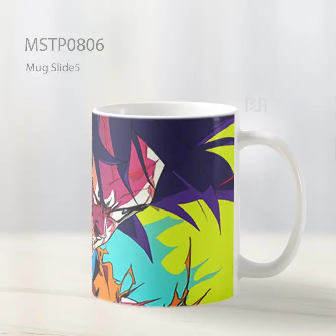Dragon Ball Z Goku Powering Up Mug MSTP0806 - All-side / Desain