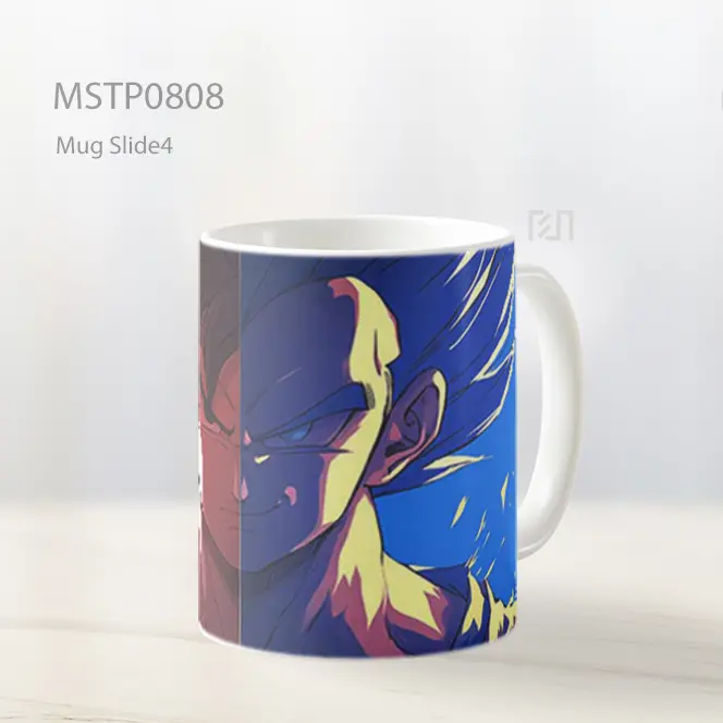 Dragon Ball Z Goku Vegeta Wajah Terpisah Mug MSTP0808