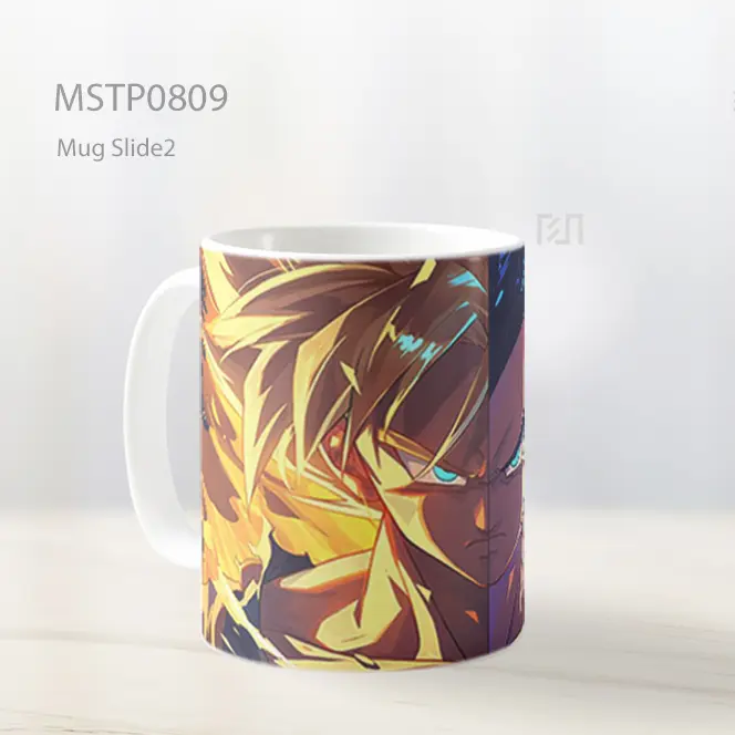 Dragonball Rivals Clash Power Aura Mug MSTP0809 - All-side / Desain