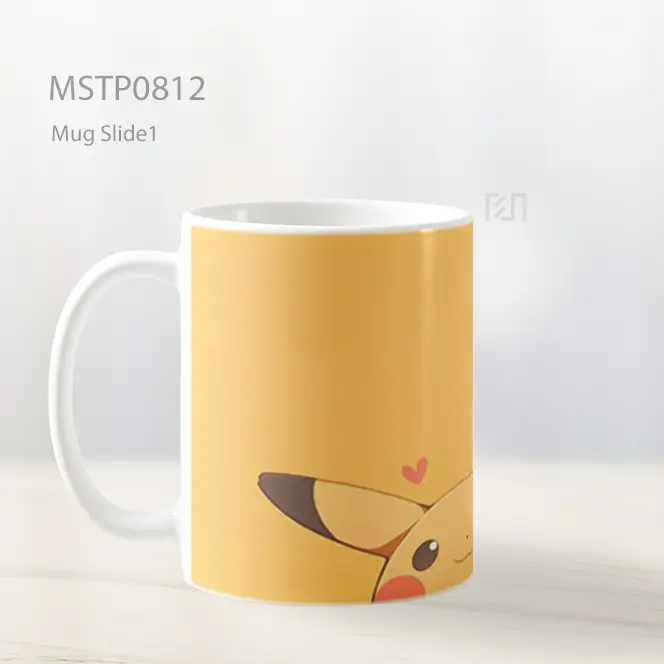 Dua Pikachu Berpelukan Mug MSTP0812 - All-side / Desain