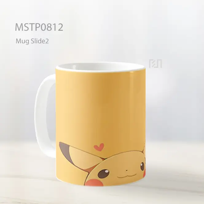 Dua Pikachu Berpelukan Mug MSTP0812 - All-side / Desain