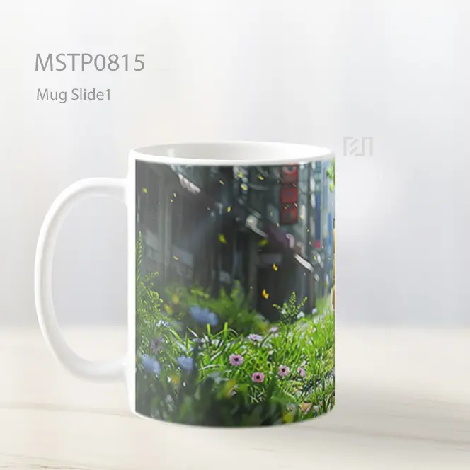 Dunia Realistis Pikachu Mug MSTP0815 - All-side / Desain