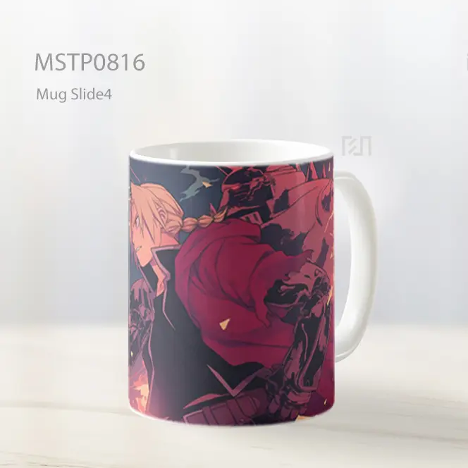 Edward And Alphonse Elric Api Latar Mug MSTP0816