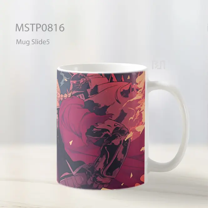 Edward And Alphonse Elric Api Latar Mug MSTP0816 - All-side / Desain