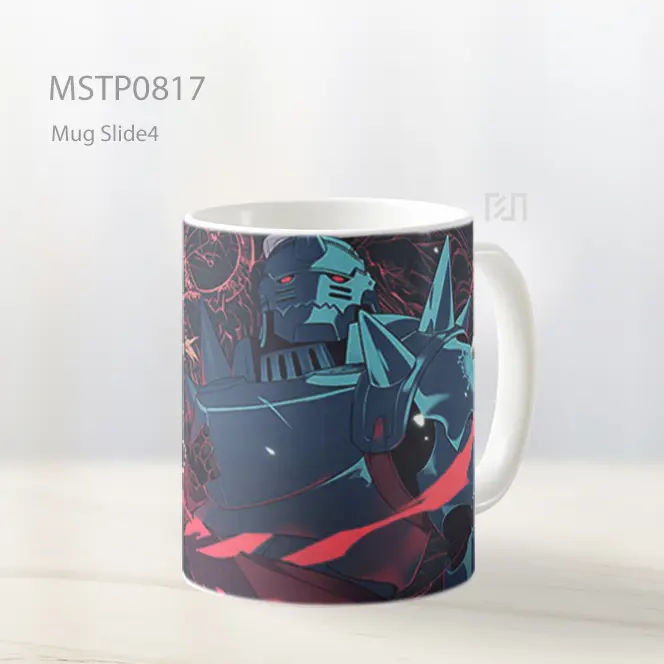 Edward And Alphonse Elric Fairy Tail Latar Aksi Mug MSTP0817