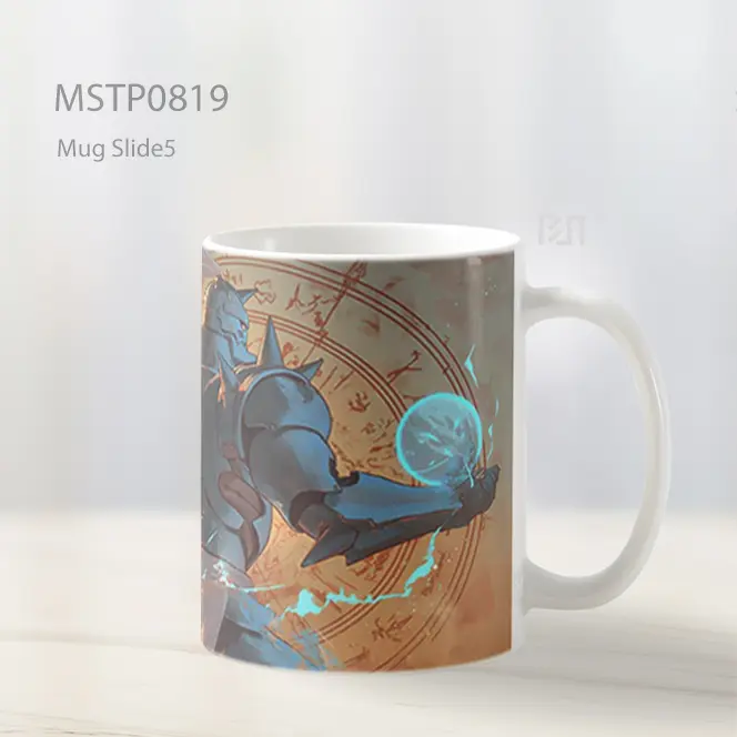 Edward And Alphonse Elric Latar Alchemy Mug MSTP0819 - All-side / Desain